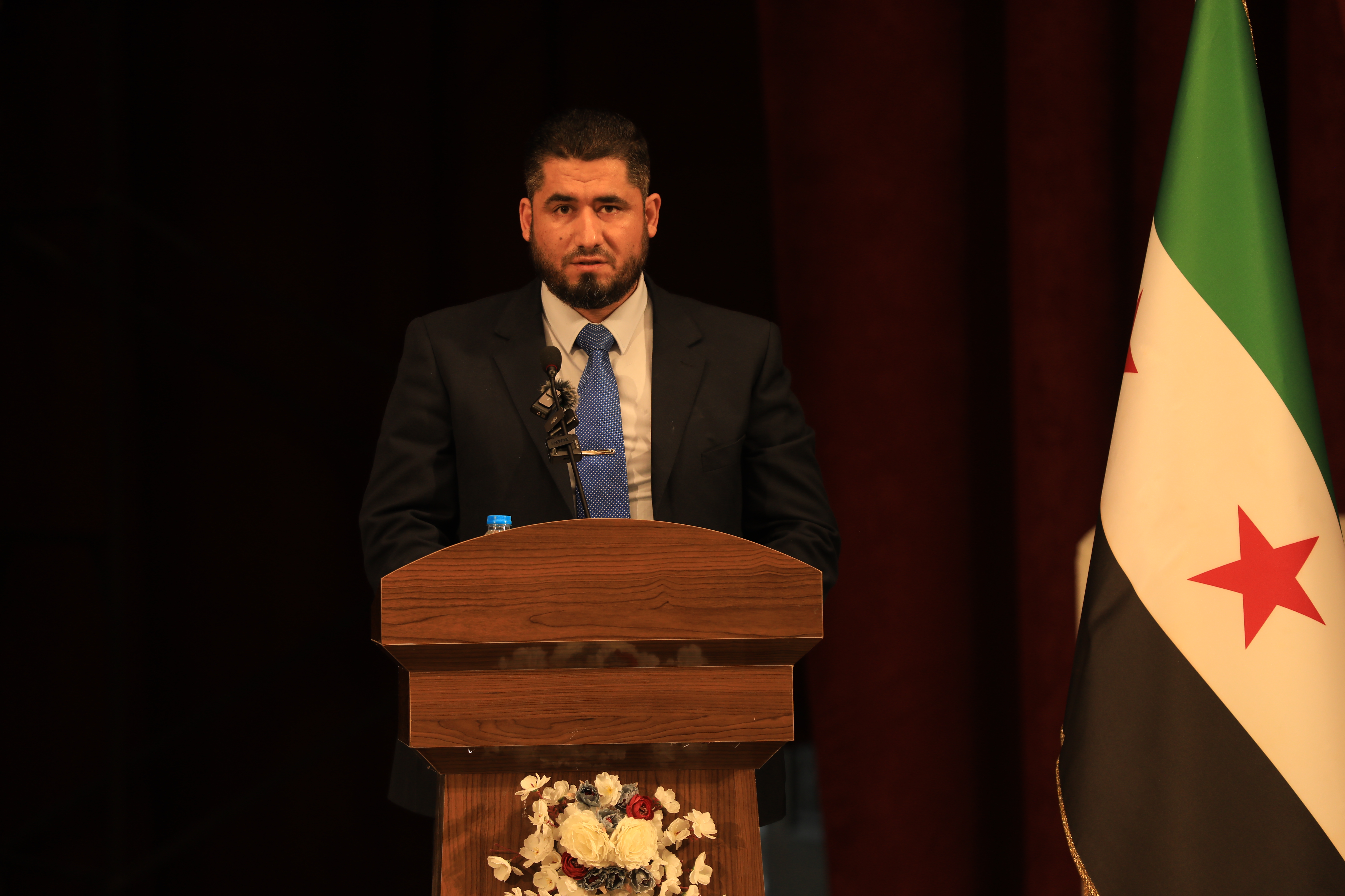 كلمة محافظ إدلب محمد عبد الرحمن خلال أول مؤتمر استثماري تشهده المحافظة