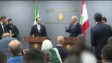 وفد رسمي في بيروت… ملامح مرحلة جديدة من العلاقات السورية اللبنانية