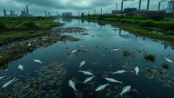 كارثة بيئية سنوية… تلوّث النهر الأبيض بمياه المعاصر والإضرار بالمزارعين والصيادين