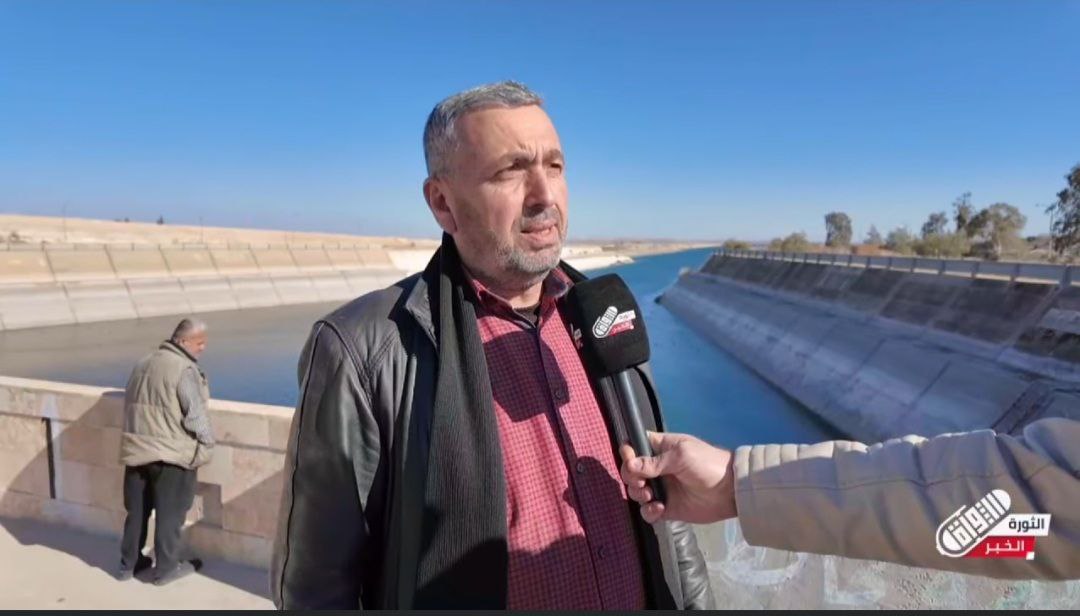 لقاء خاص مع رئيس دائرة المحطات من داخل محطة البابيري المحطة التي تغذي مدينة حلب بالكامل بمياه الشرب