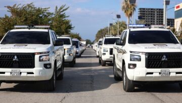 مسير السيارة الحديثة لوزارة الداخلية في اللاذقية