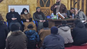 ملتقى في مسجد الفاروق بمدينة الدانا بعنوان رحلة الإسراء والمعراج – دروس وعبر