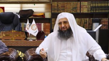 زيارة مفتي حلب د. إبراهيم شاشو إلى جناح راديو الثورة في معرض دمشق الدولي للكتاب