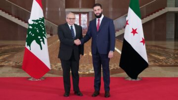 الرئيس السوري أحمد الشرع يجري اتصال هاتفي مع رئيس الحكومة اللبنانية نواف سلام