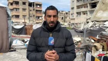 مراسلنا المنخفض الجوي يزيد معاناة الأهالي داخل خيام قطاع غزة