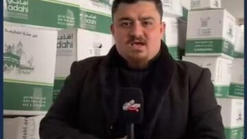 وصول 30 ألف أضحية وتخصيص 1315 حصة لإدلب تُوزَّع على المخيمات والقرى التي عاد إليها الأهالي.
