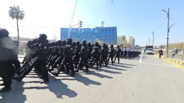 بالتزامن مع ذكرى الثورة السورية… تخريج دفعة جديدة من القوى التابعة لوزارة الداخلية في عرض عسكري