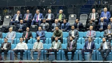 بحضور الرئيس أحمد الشرع… مراسلنا يرصد فعاليات افتتاح صالة الفيحاء في دمشق